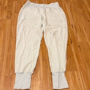 Jockey Women's Pajama Pants - White with Gray Accents